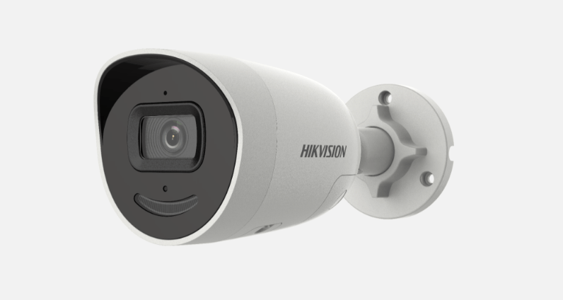 4MP AcuSense Strobe Light and Audible Warning Fixed Mini Bullet CCTV Network Camera
